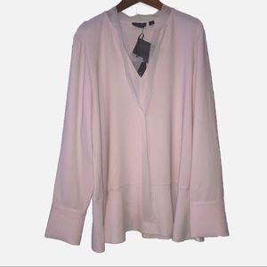 Carlisle Collection Tunic Gorgeous Classic Timeless Blouse with Neck Tie 14
